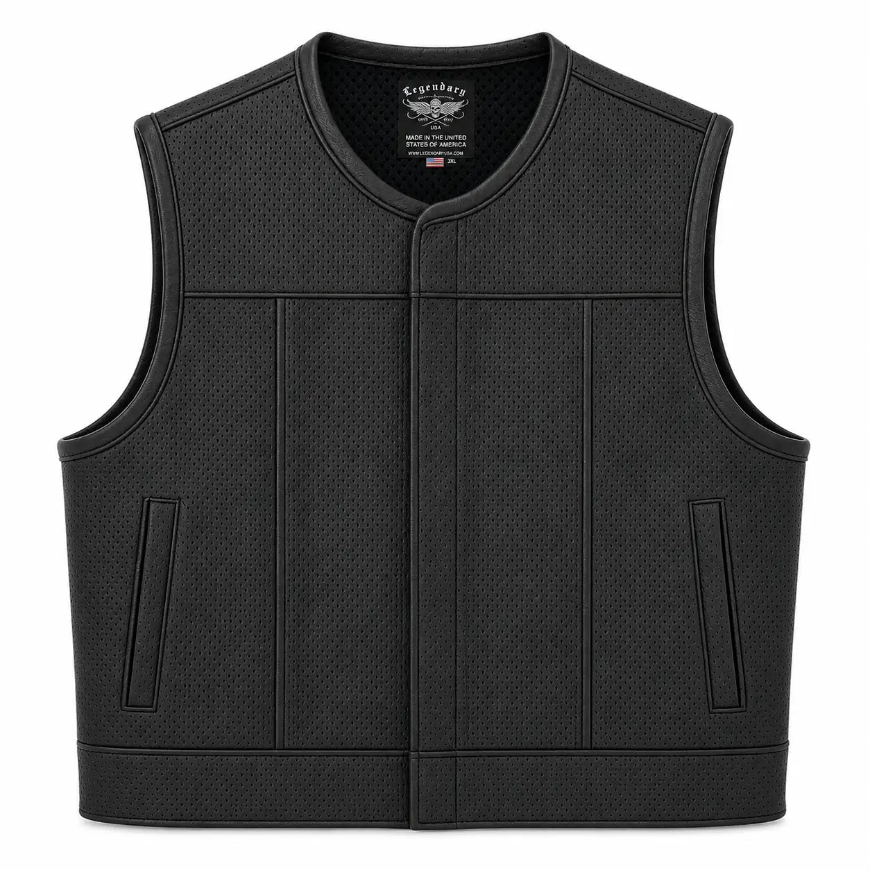 Legendary LowLife NCP Perforated Leather Club Vest