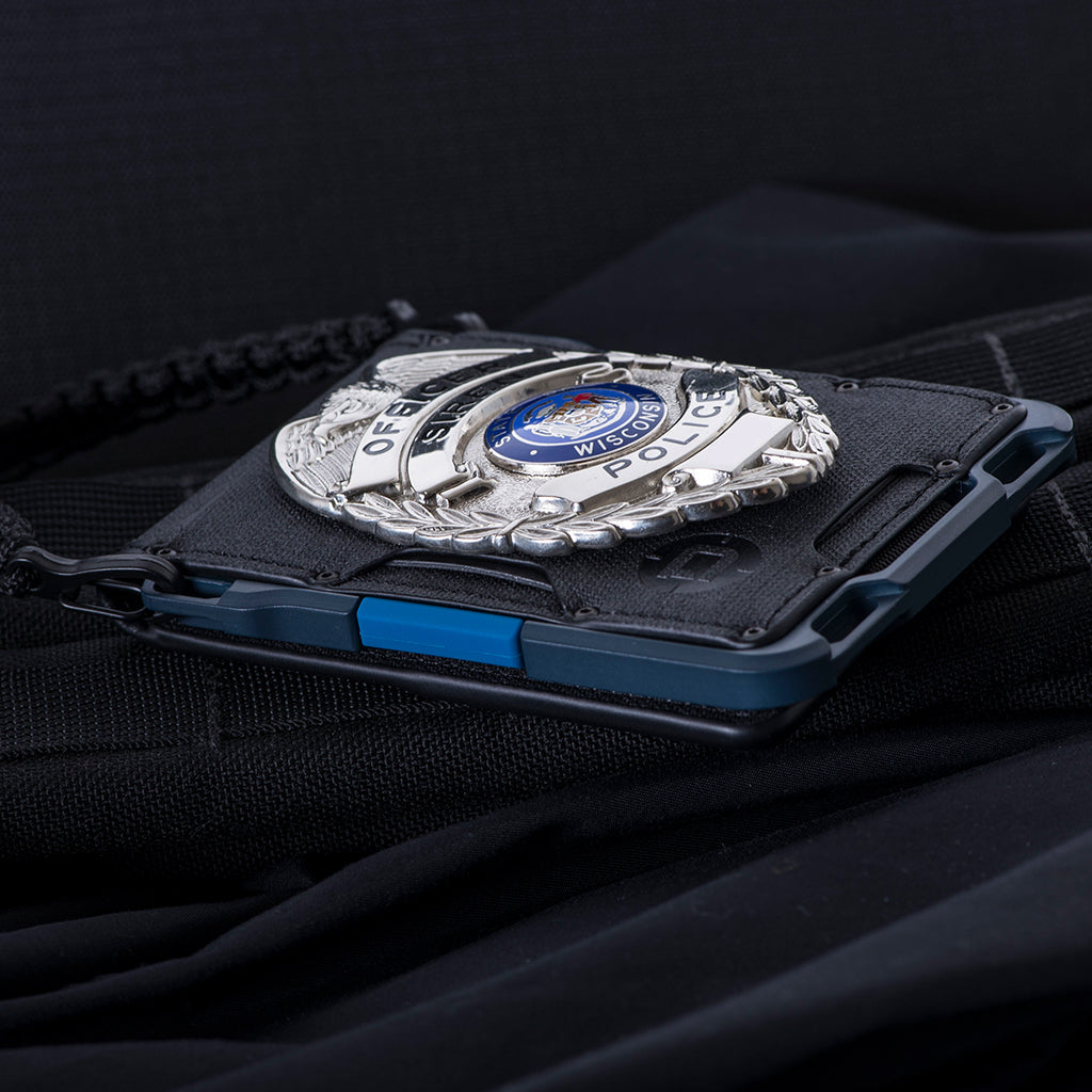 M1 Maverick™ Bifold Wallet - Spec-Ops - 4 Pocket DTEX - Blueline