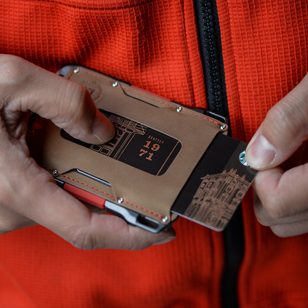 M1 Maverick™ Wallet - Single Pocket Leather