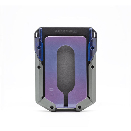 M4 Special Edition Maverick™ Rail Wallet with Burple Anodized Titanium Money Clip