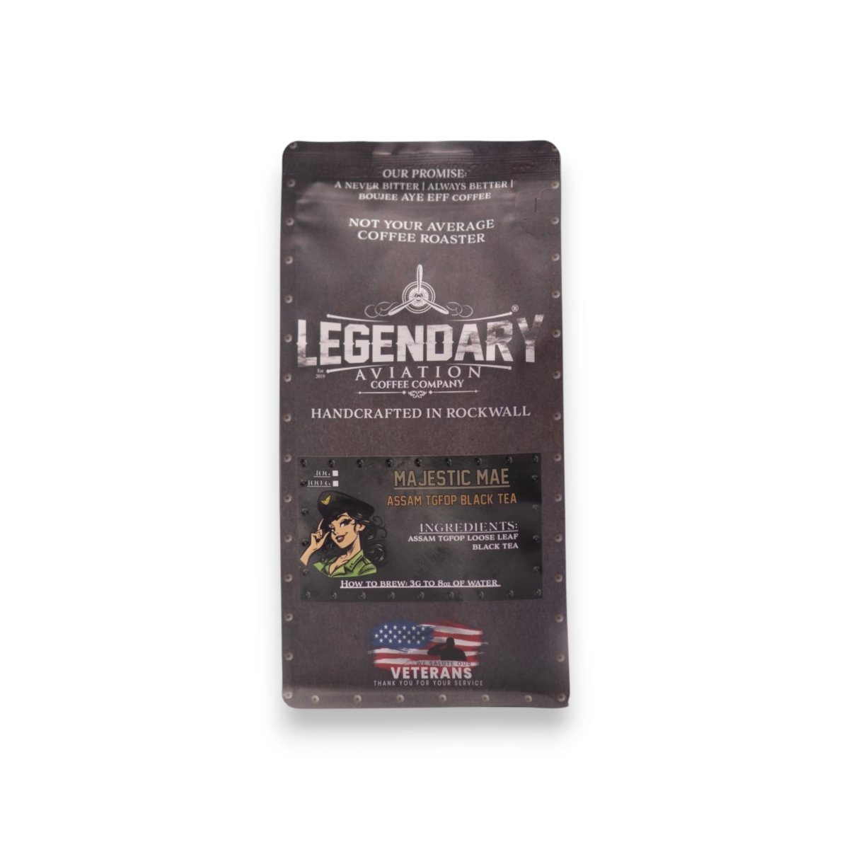 Majestic Mae | Smooth Black Loose Leaf Assam Tea