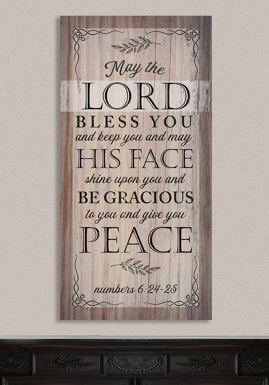 May The Lord Bless - Canvas
