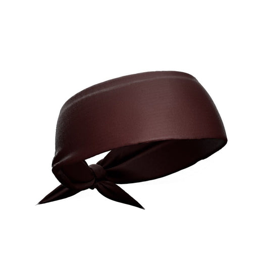 Brown Tie Headband
