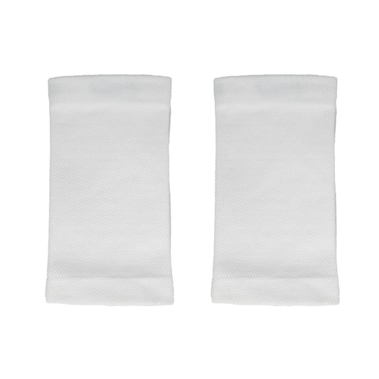 White Wrist Support Sleeves