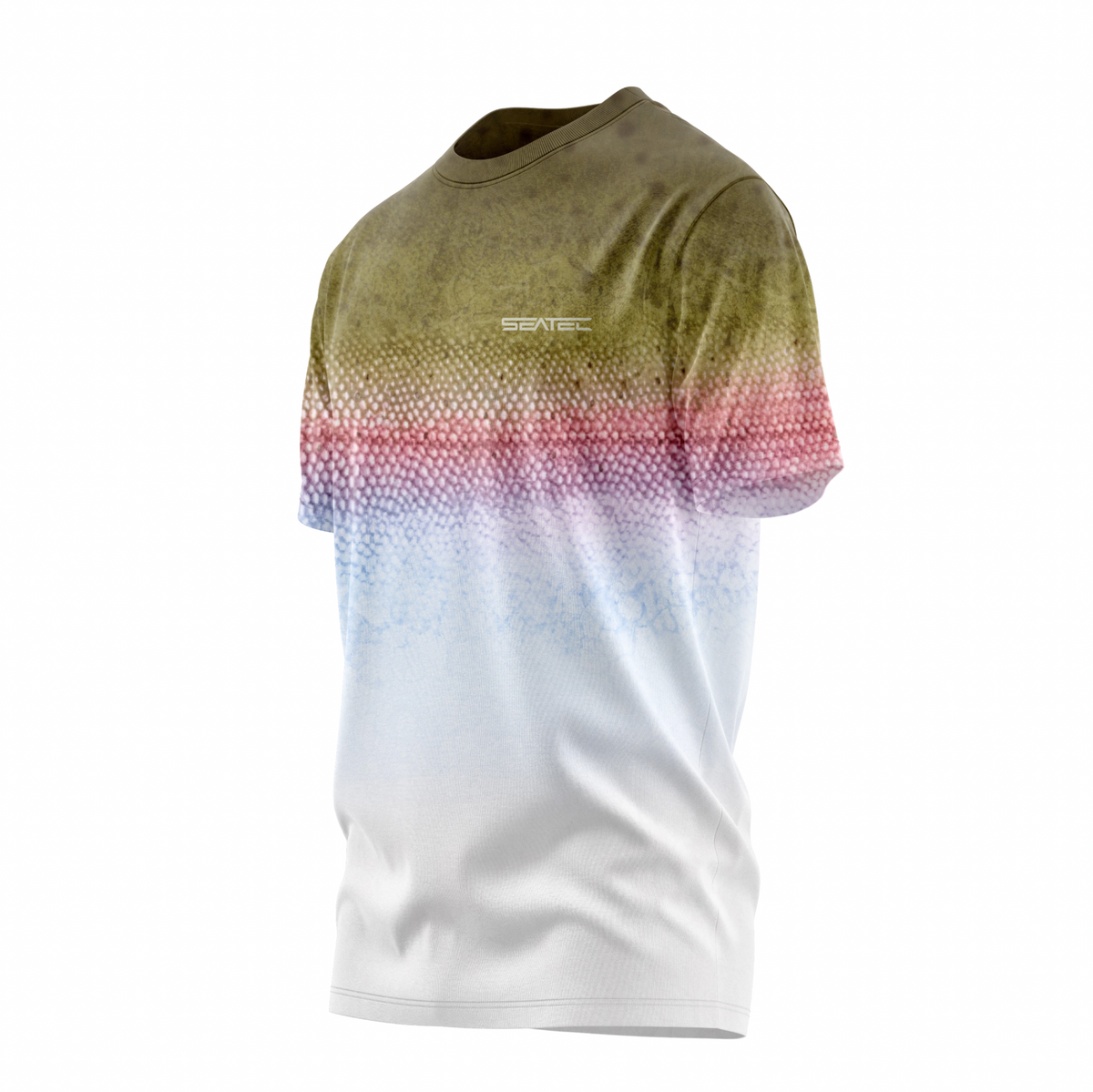 Rainbow Trout Sport Tec Crew Short Sleeve – Men’s
