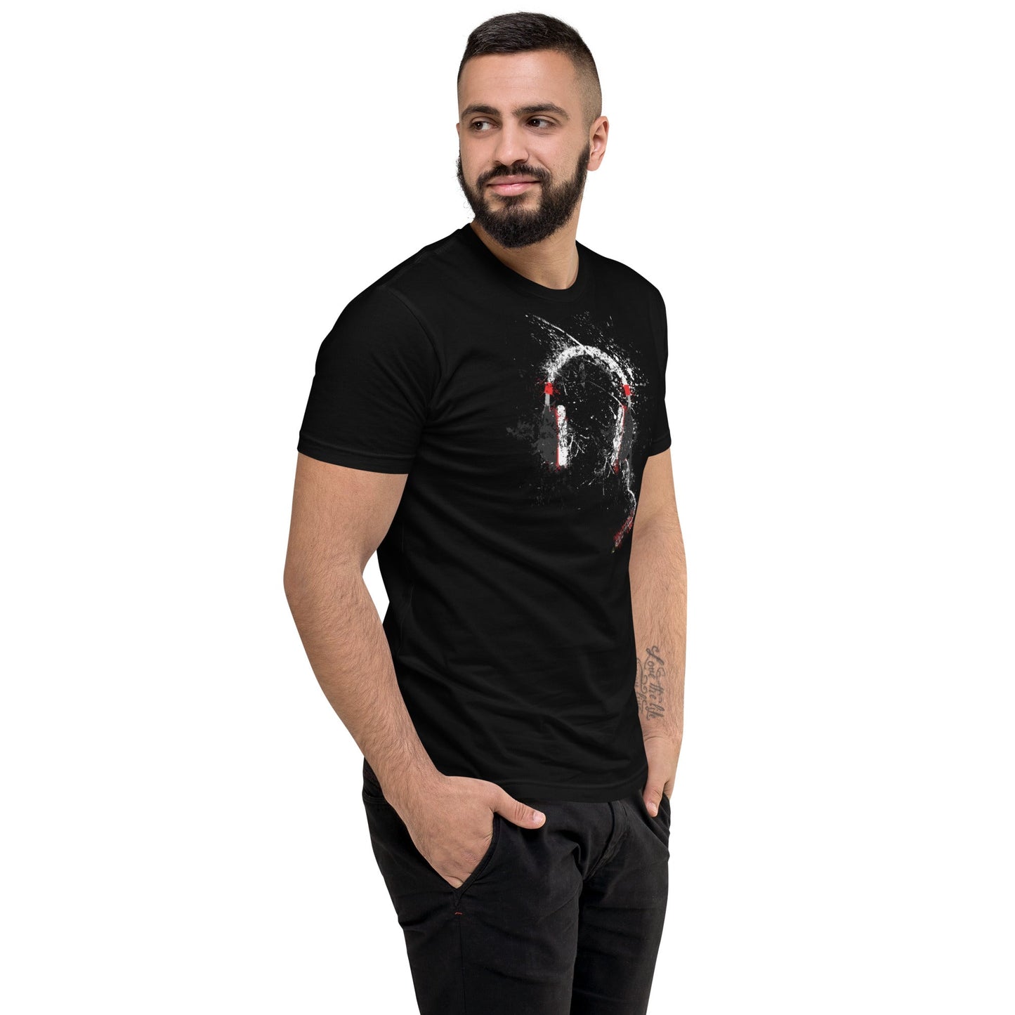 Headphone Splatter T-shirt