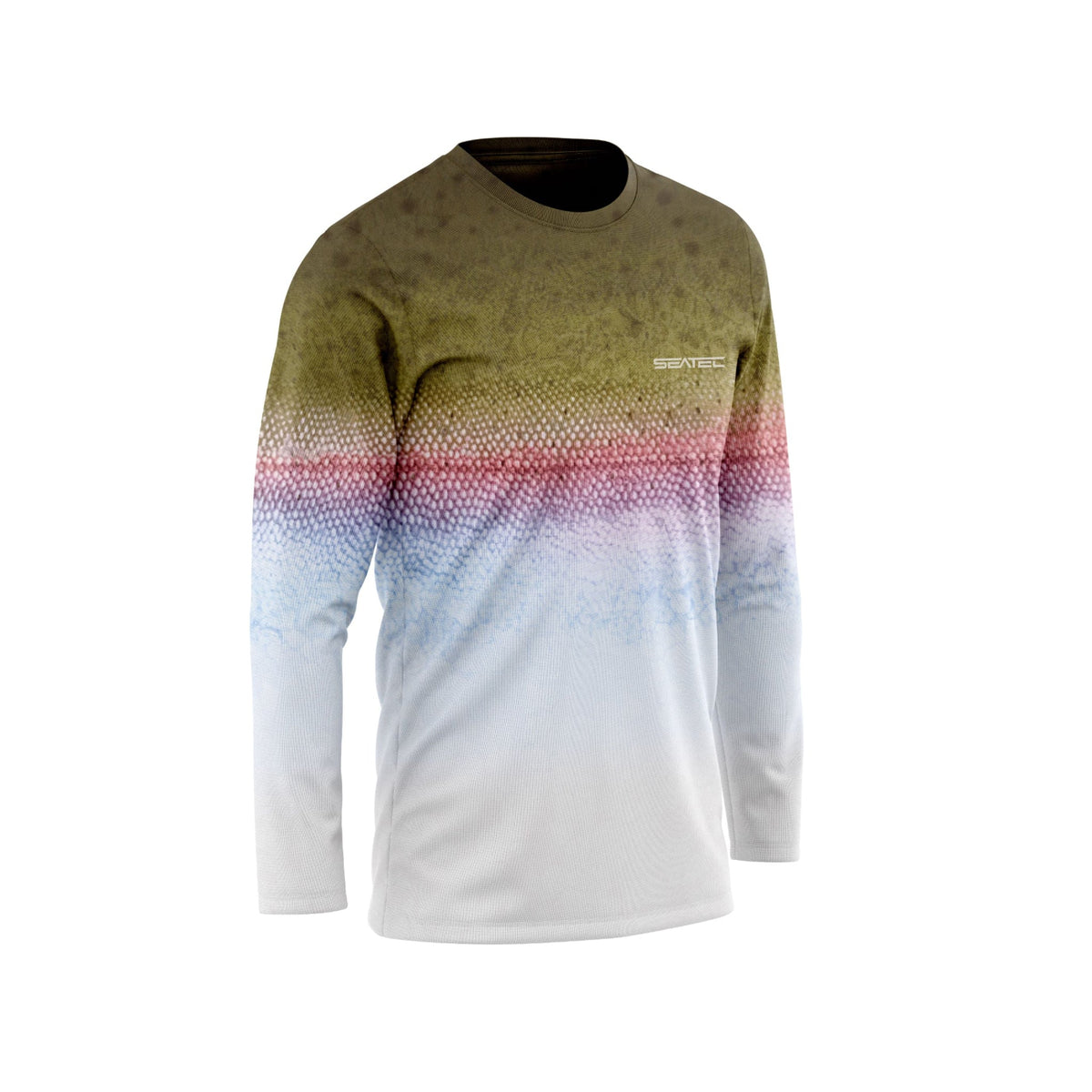 Rainbow Trout Sport Tec Crew Long Sleeve – Men's
