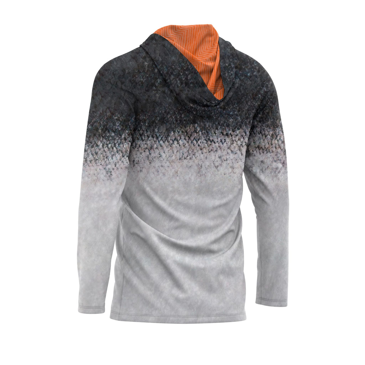 Salmon Sport Tec Hooded Long Sleeve – Men's