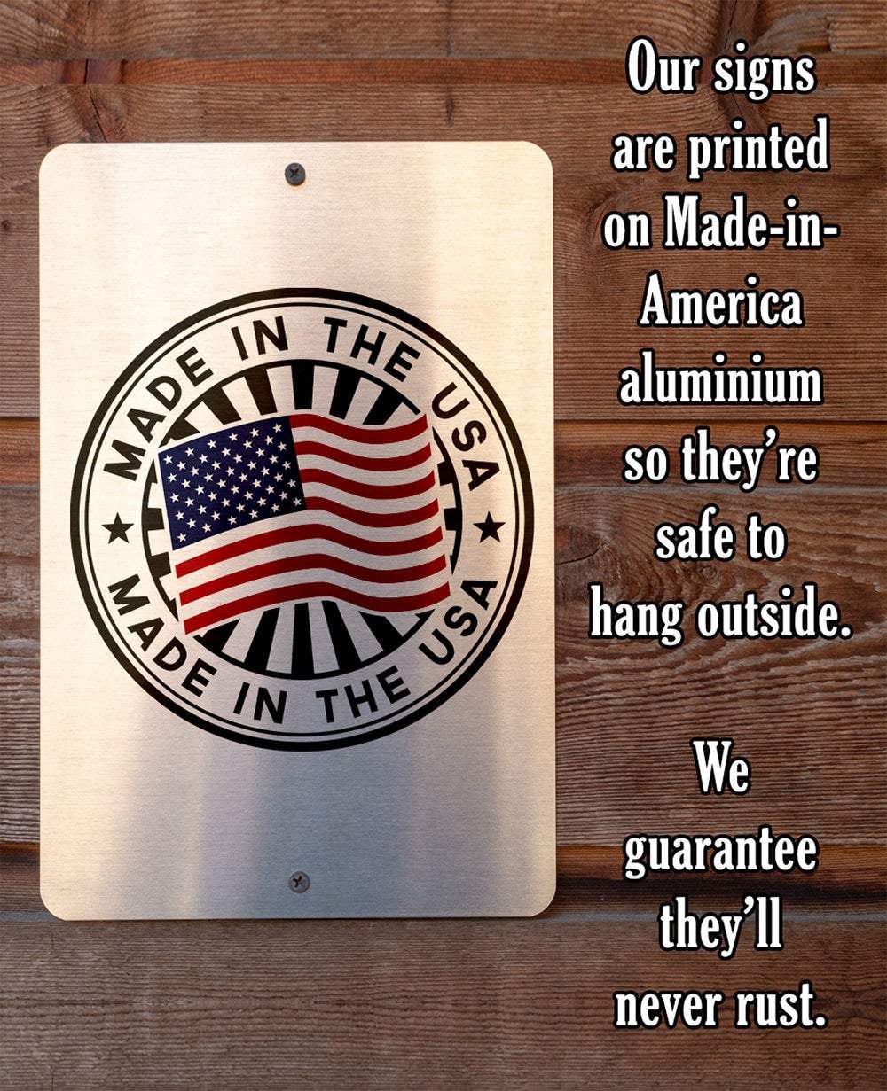 The Mad Hatter - Alice - Metal Sign