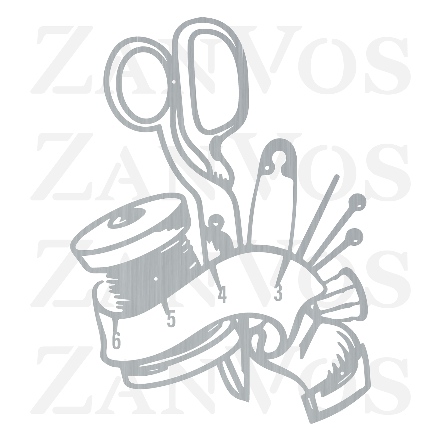 Sewing Tools Wall Art