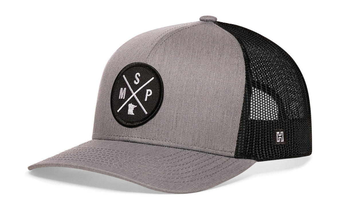 Minneapolis-St Paul Trucker Hat  |  MSP X Snapback