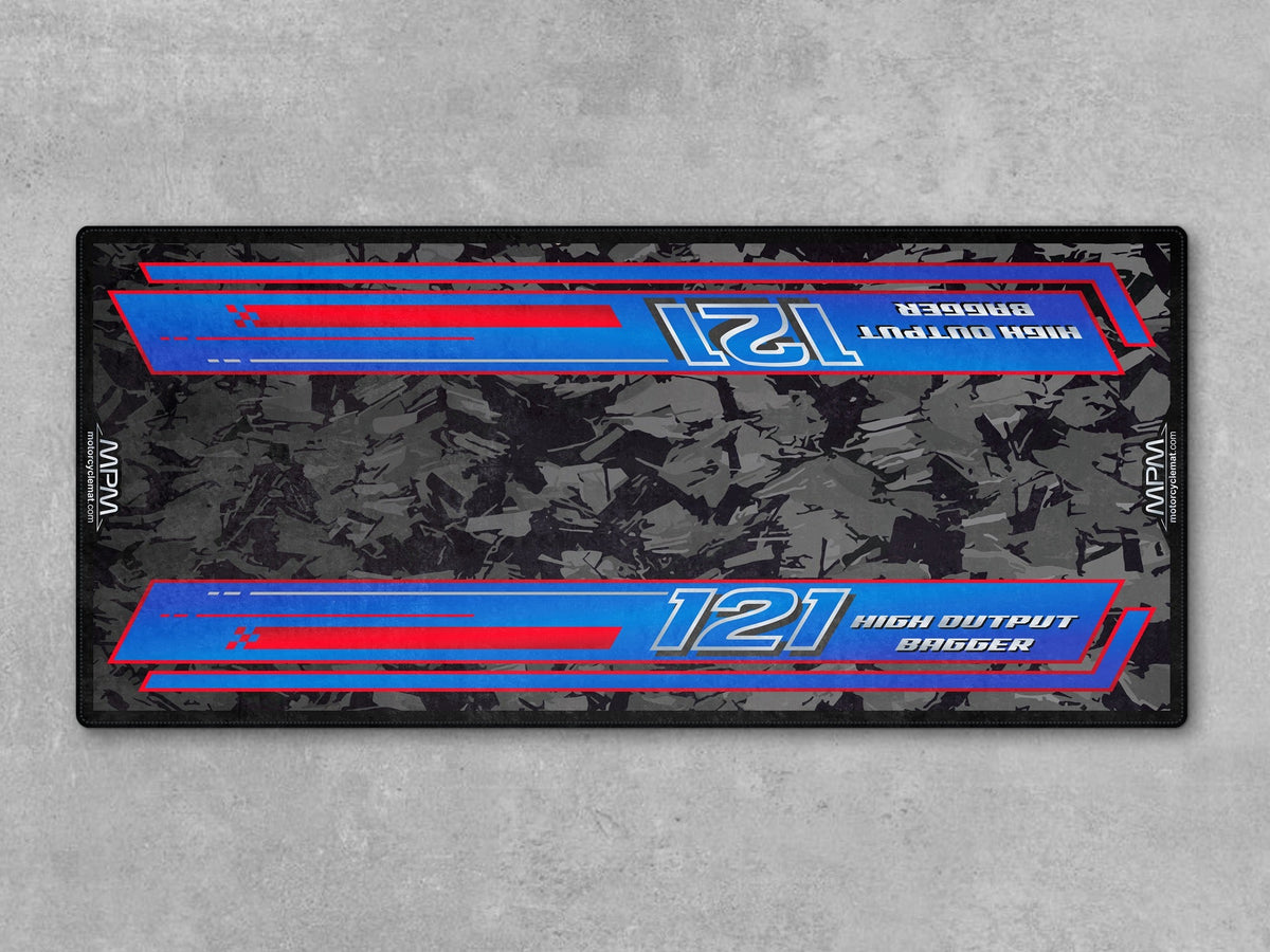 MPM Motorcycle Mat for Touring Motorcycle "High Output Bagger" - MM4287