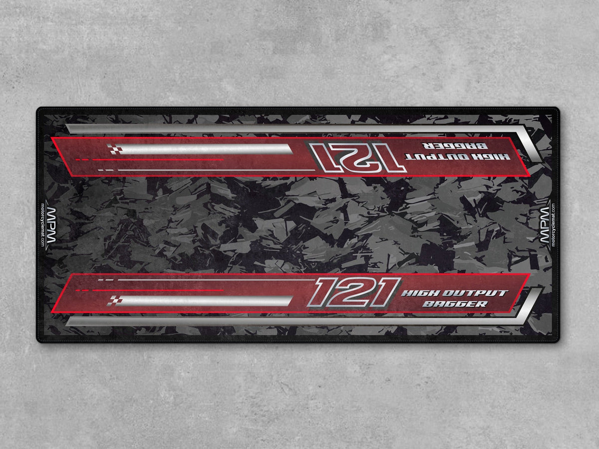 MPM Motorcycle Mat for Touring Motorcycle "High Output Bagger" - MM4287