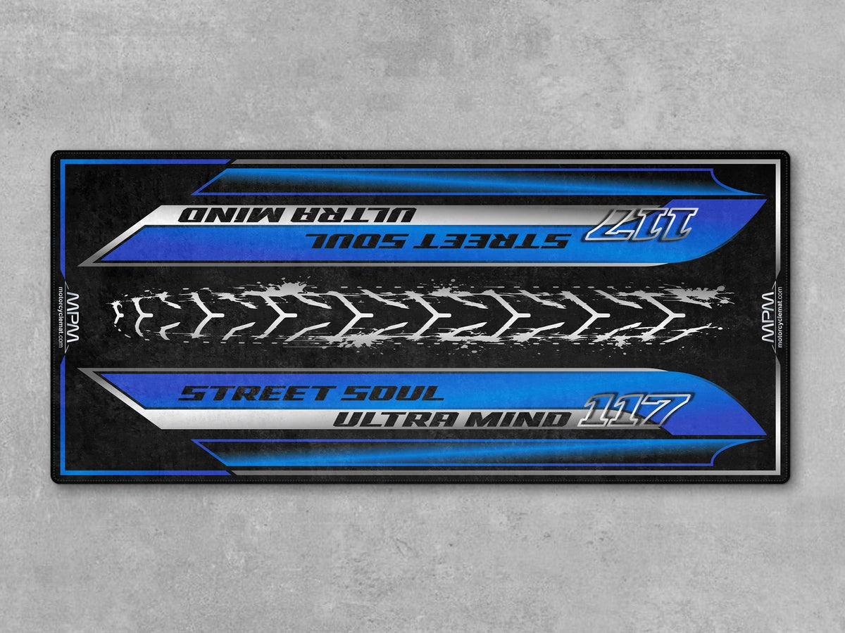 MPM Motorcycle Mat for Touring Motorcycle "Street Soul Ultra Mind" - MM4317