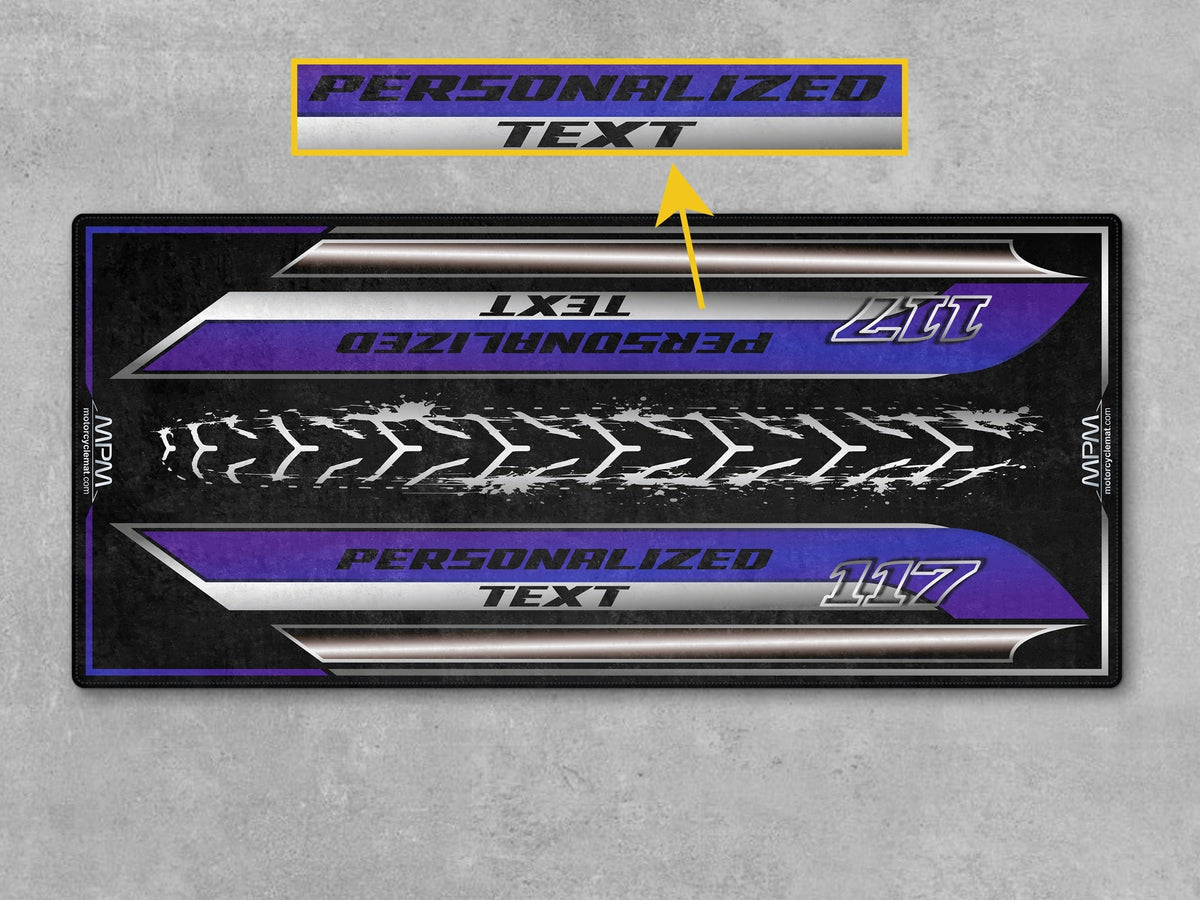 MPM Motorcycle Mat for Touring Motorcycle "Street Soul Ultra Mind" - MM4317