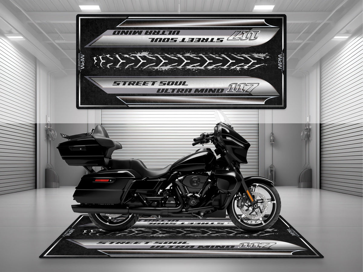 MPM Motorcycle Mat for Touring Motorcycle "Street Soul Ultra Mind" - MM4317