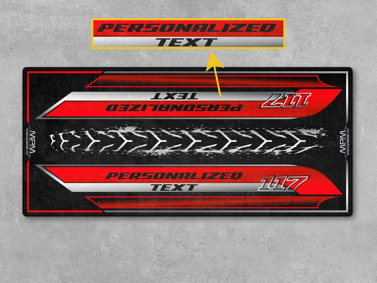 MPM Motorcycle Mat for Touring Motorcycle "Street Soul Ultra Mind" - MM4317