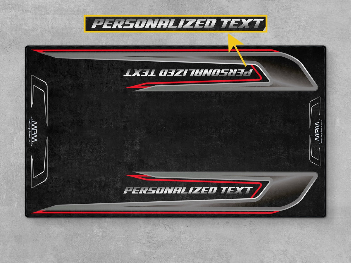 MPM Motorcycle Mat for Trike Motorcycle "Your Road Your Reasons" - MM4319