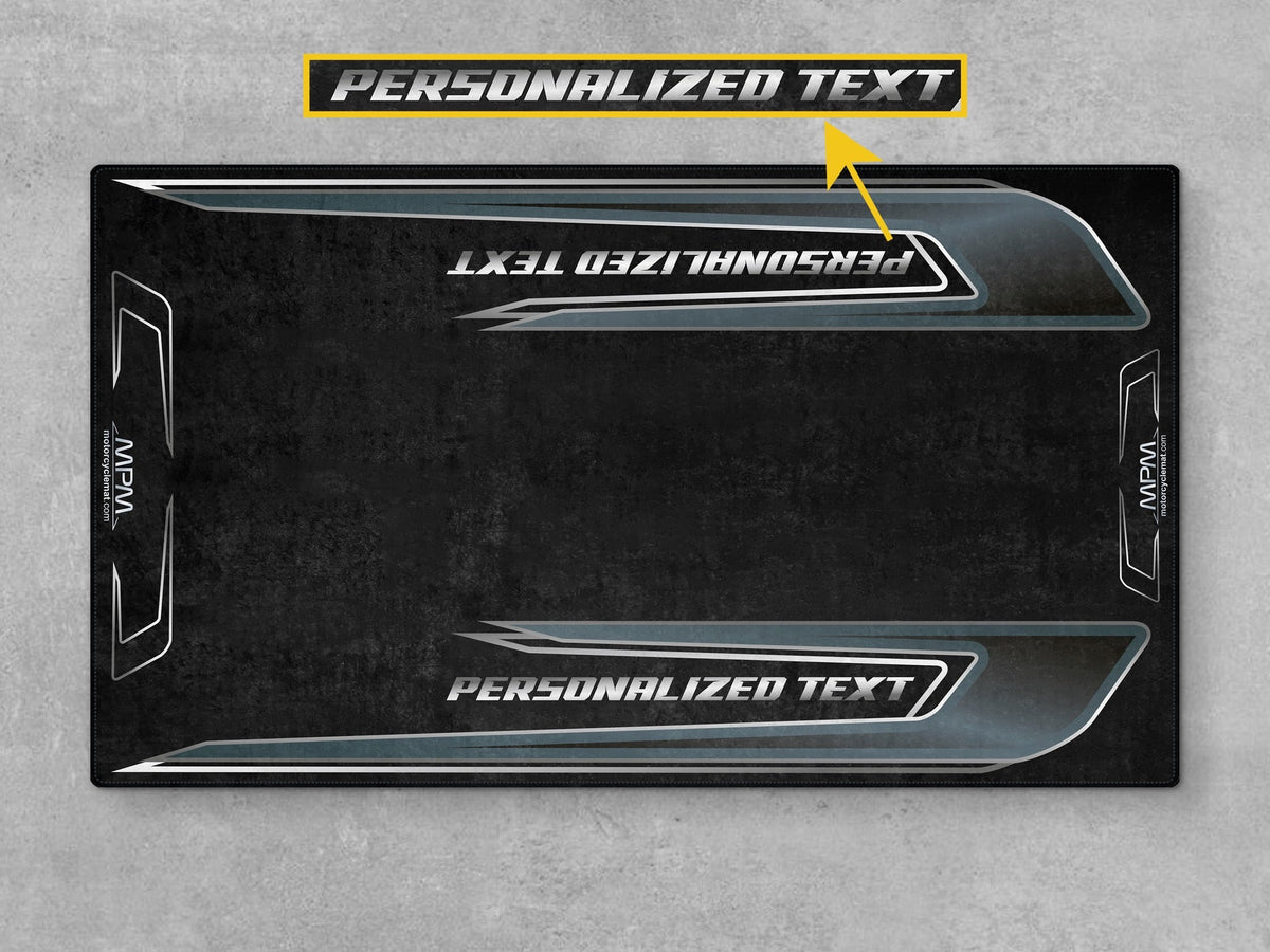 MPM Motorcycle Mat for Trike Motorcycle "Your Road Your Reasons" - MM4319