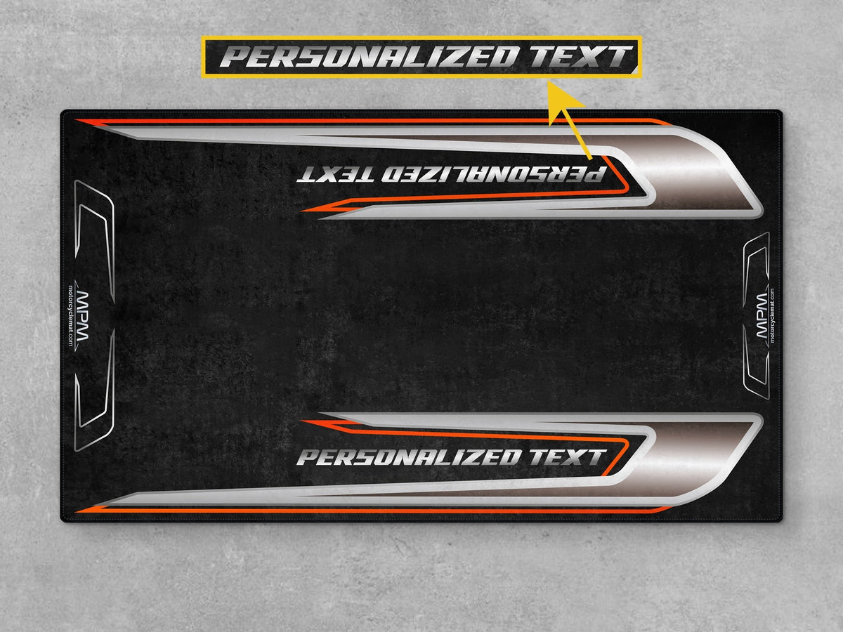 MPM Motorcycle Mat for Trike Motorcycle "Your Road Your Reasons" - MM4319