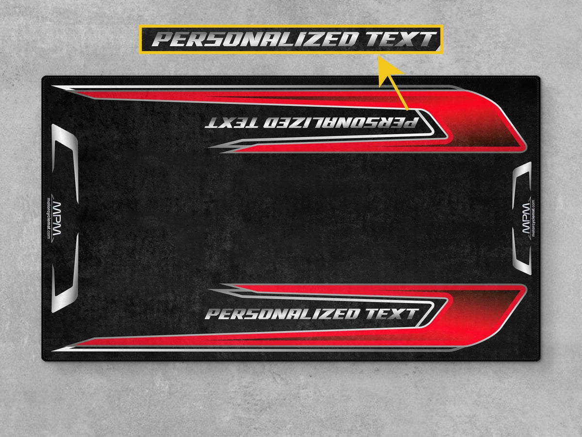 MPM Motorcycle Mat for Trike Motorcycle "Make The Street Your Own" - MM4320