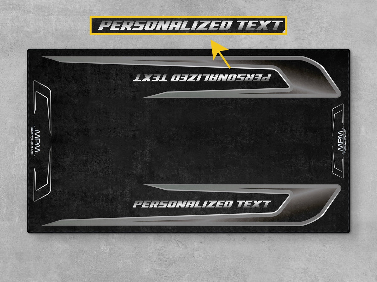 MPM Motorcycle Mat for Trike Motorcycle "Let Yourself Go Free" - MM4322
