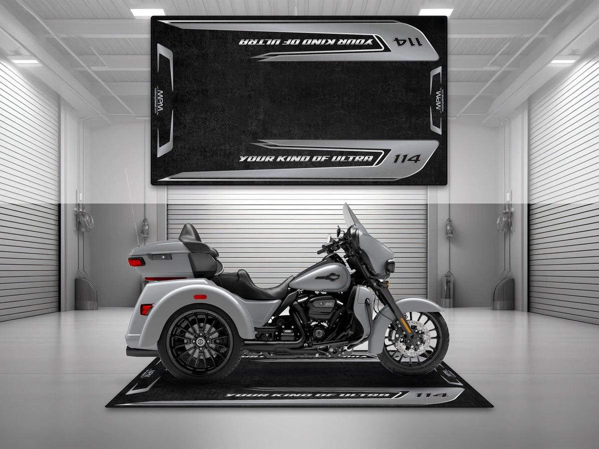 MPM Motorcycle Mat for Trike Motorcycle "Your Kind Of Ultra" - MM4323