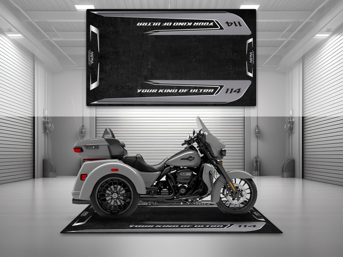 MPM Motorcycle Mat for Trike Motorcycle "Your Kind Of Ultra" - MM4323
