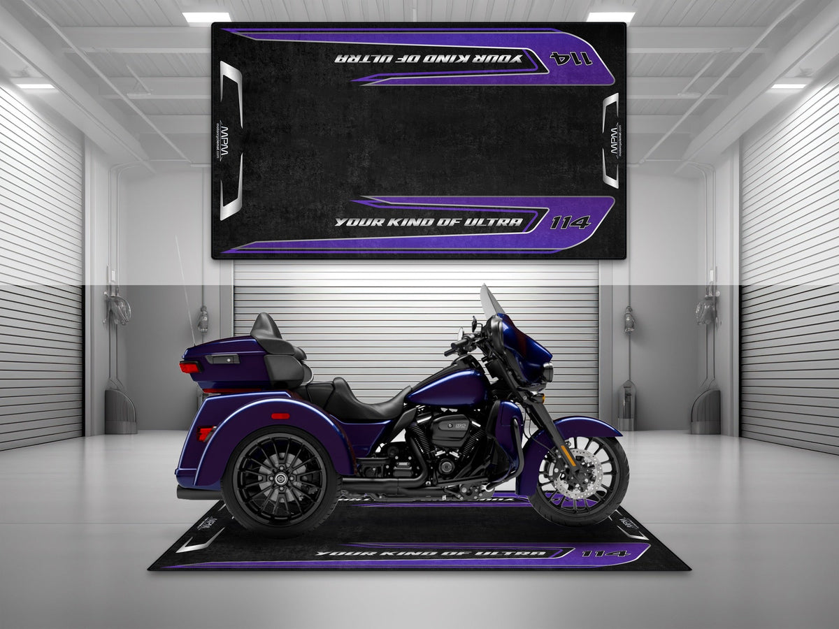 MPM Motorcycle Mat for Trike Motorcycle "Your Kind Of Ultra" - MM4323