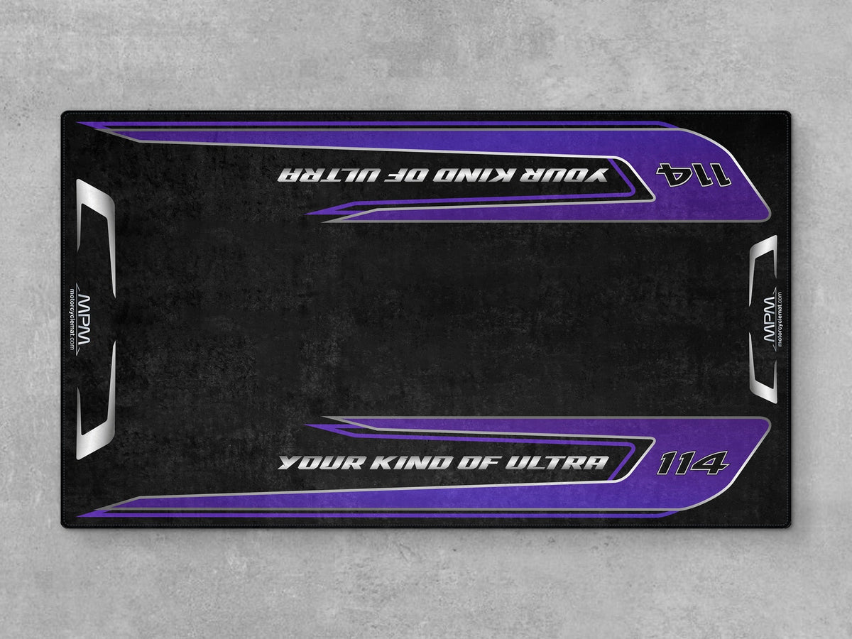 MPM Motorcycle Mat for Trike Motorcycle "Your Kind Of Ultra" - MM4323