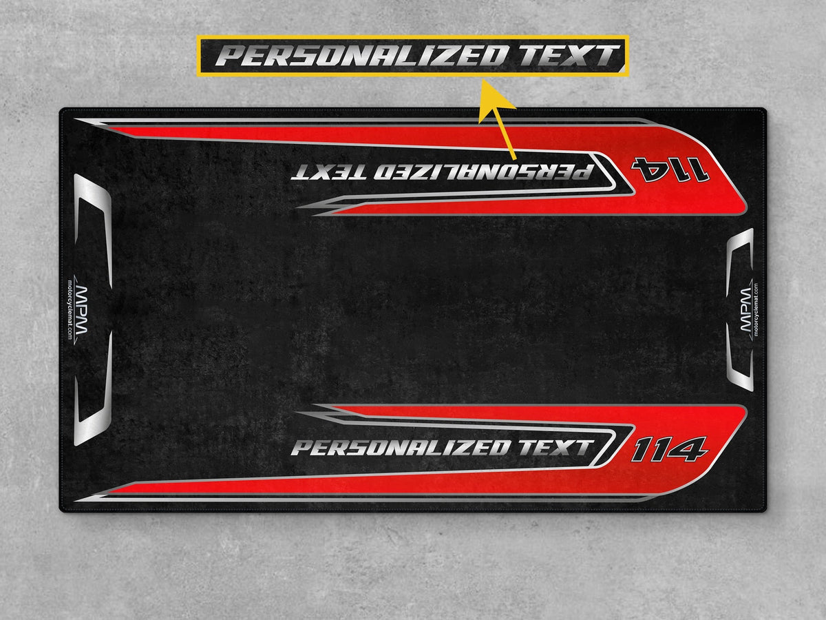 MPM Motorcycle Mat for Trike Motorcycle "Your Kind Of Ultra" - MM4323