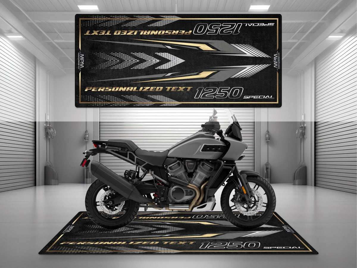 MPM Motorcycle Mat for Adventure Motorcycle "Ride Beyond What You Know" - MM4324