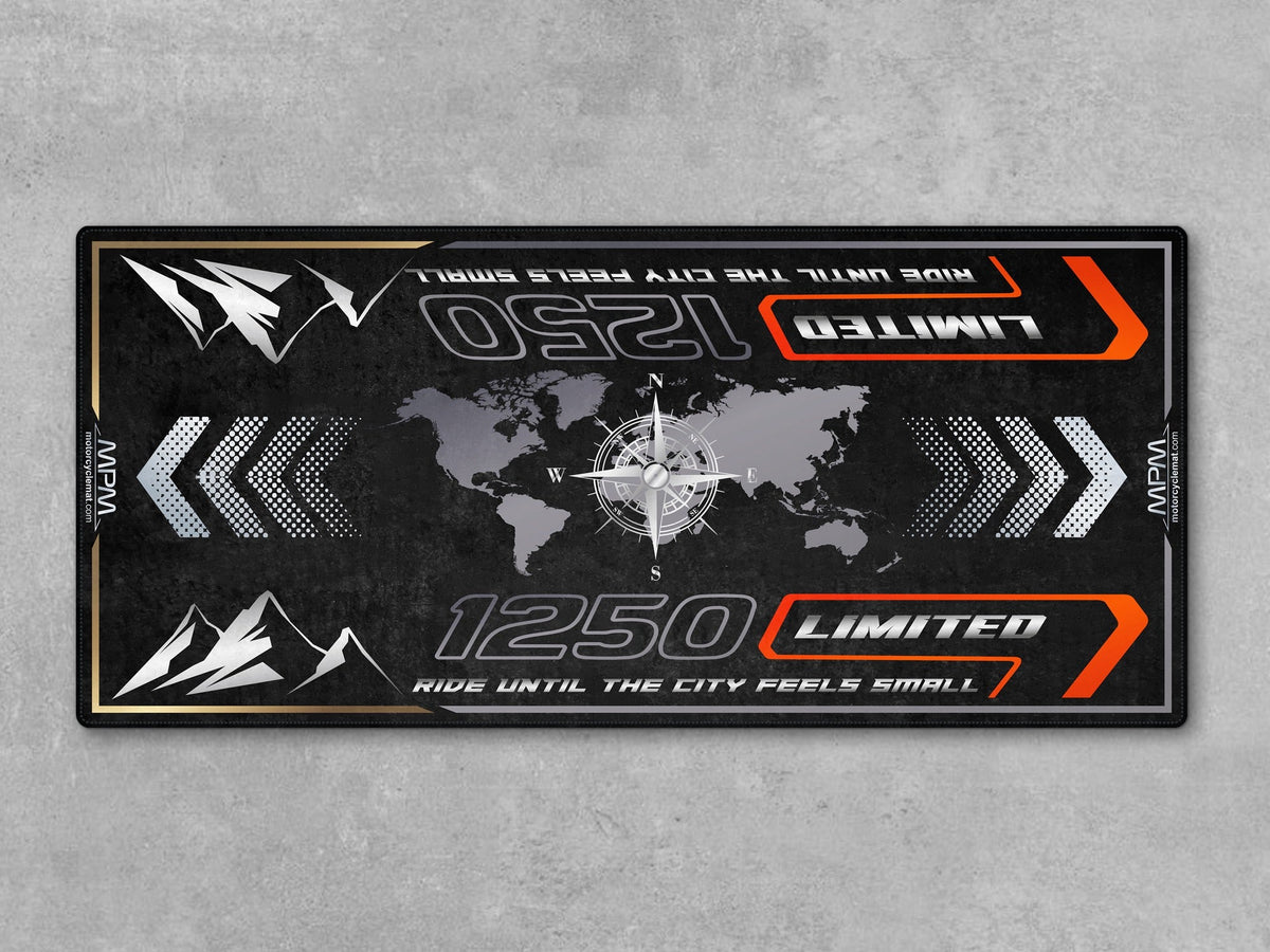 MPM Motorcycle Mat for Adventure Motorcycle "1250 Limited" - MM4326
