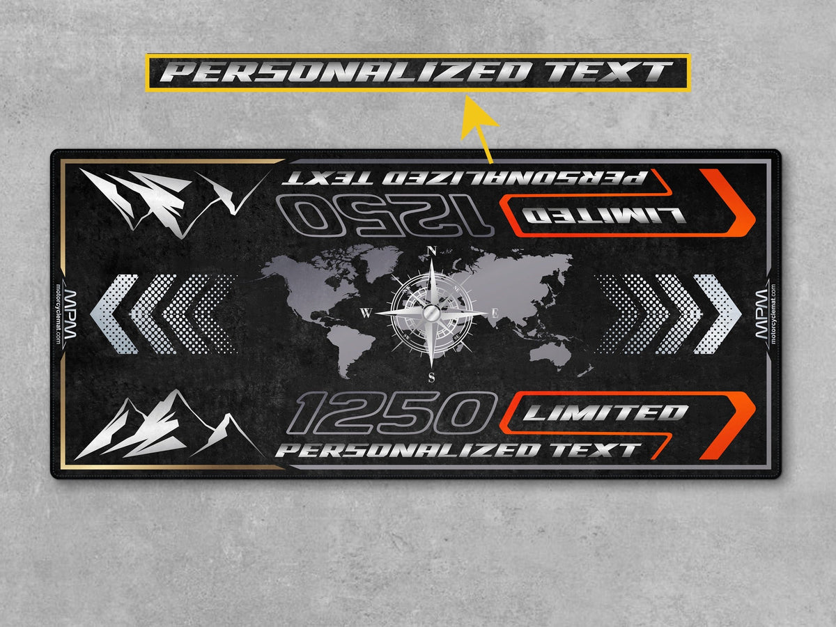 MPM Motorcycle Mat for Adventure Motorcycle "1250 Limited" - MM4326