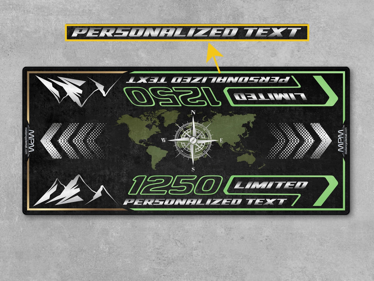 MPM Motorcycle Mat for Adventure Motorcycle "1250 Limited" - MM4326
