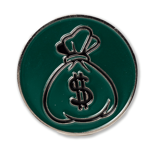 Money Bag Ball Marker