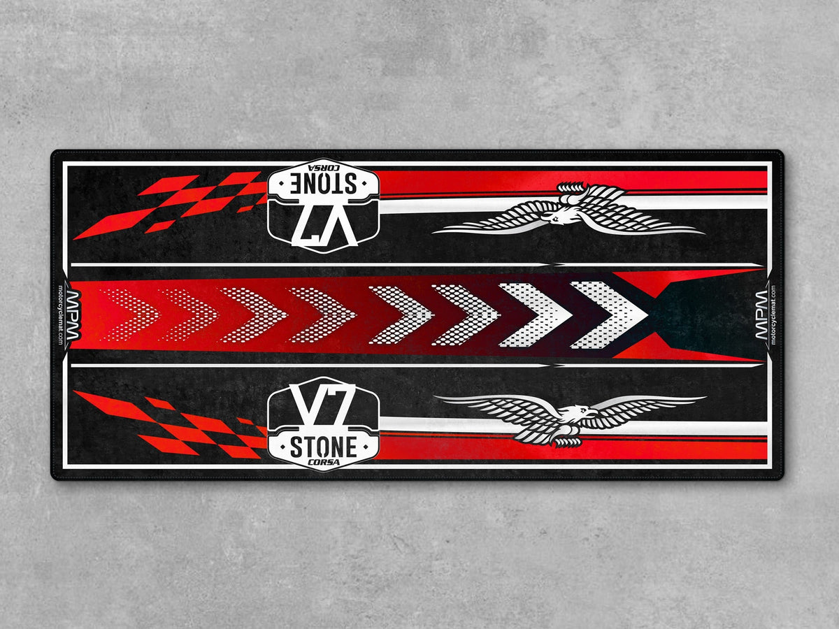 MPM Motorcycle Mat for Moto Guzzi V7 Stone - U1601