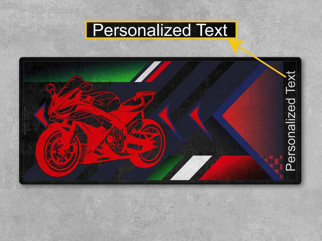 MPM Motorcycle Mat for Aprilia RSV4 - U601