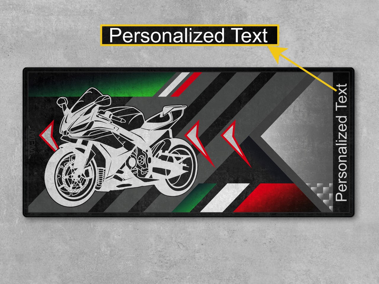 MPM Motorcycle Mat for Aprilia RSV4 - U601