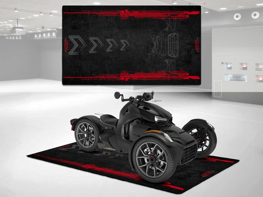 MPM Motorcycle Mat for Can-Am Ryker - U402