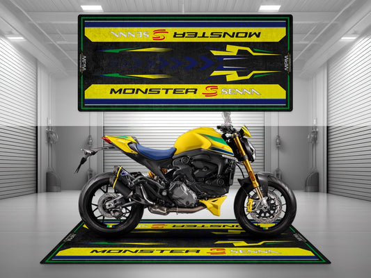 MPM Motorcycle Mat for Ducati Monster Senna - MM4107