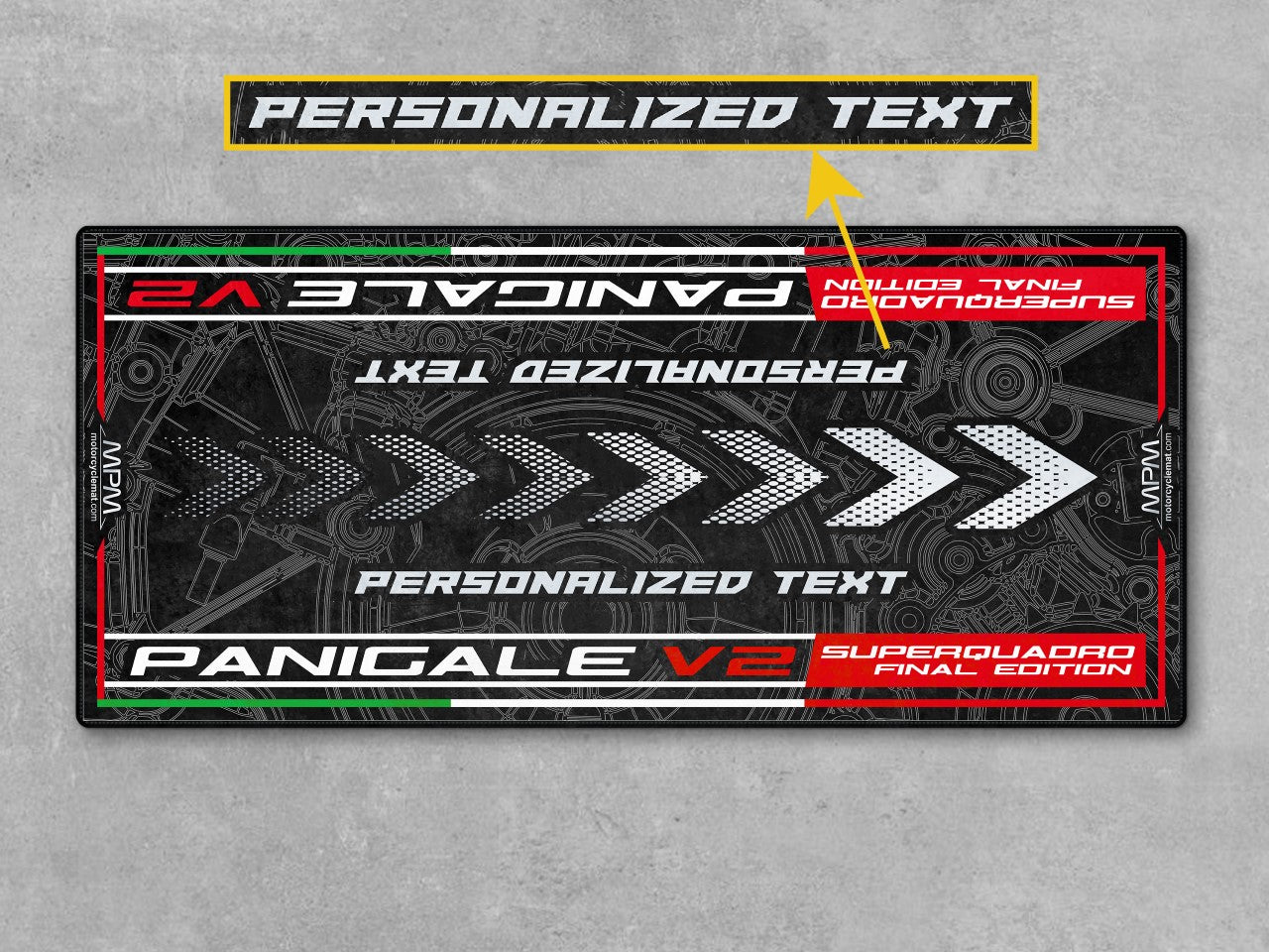MPM Motorcycle Mat for Ducati Panigale V2 Superquadro Final Edition - MM4108