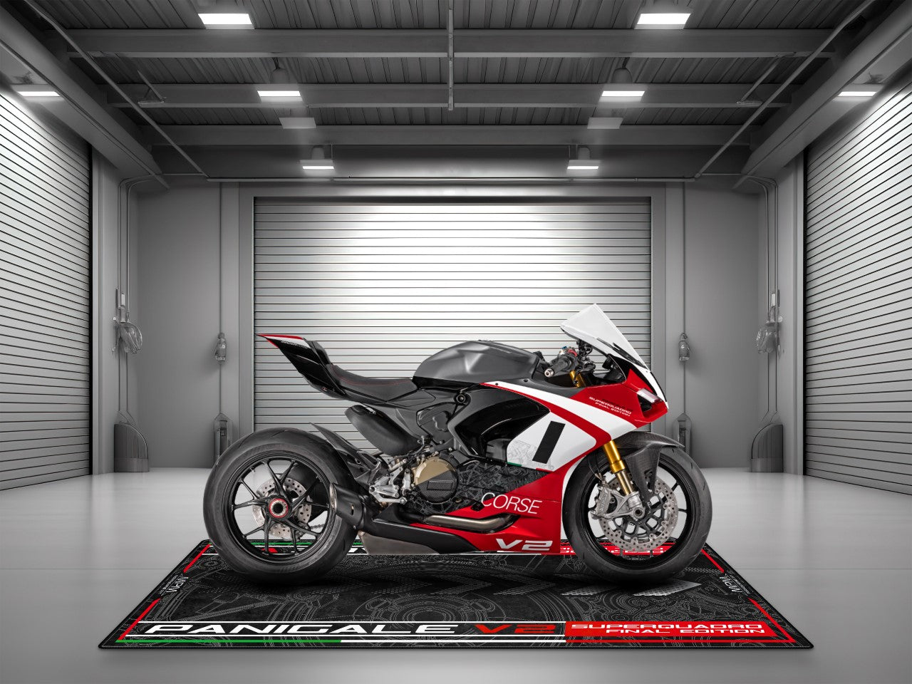 MPM Motorcycle Mat for Ducati Panigale V2 Superquadro Final Edition - MM4108