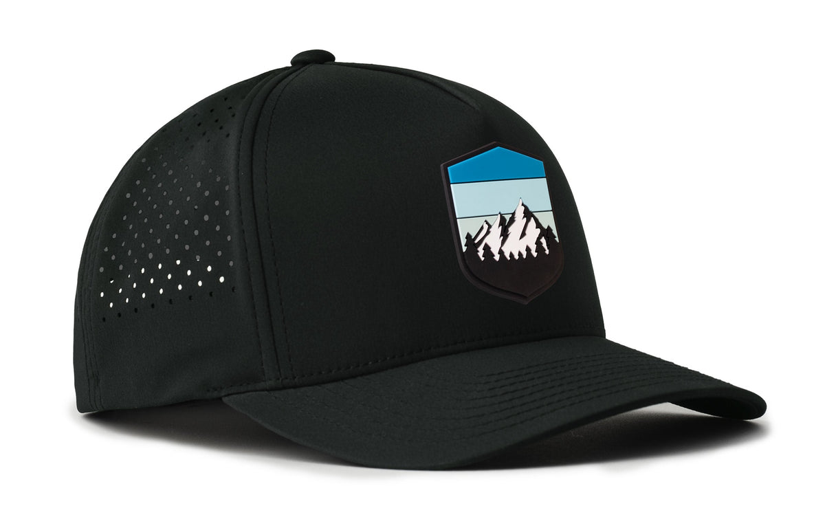 Mountains and Sky Performance 5-Panel Hat  |  Outdoors Flexfit Snapback
