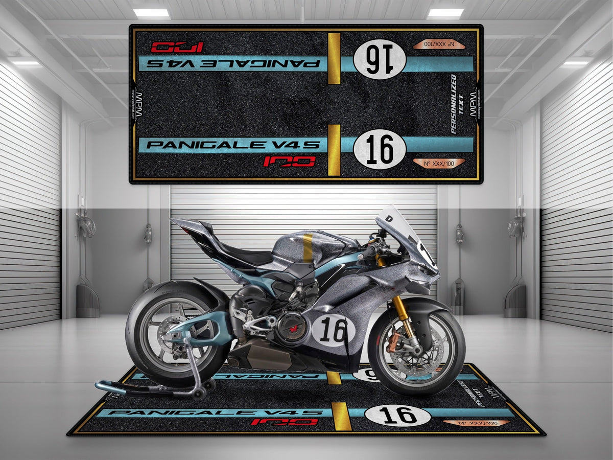 MPM Motorcycle Mat for Ducati Panigale V4 S Collezione 100 - MM4271