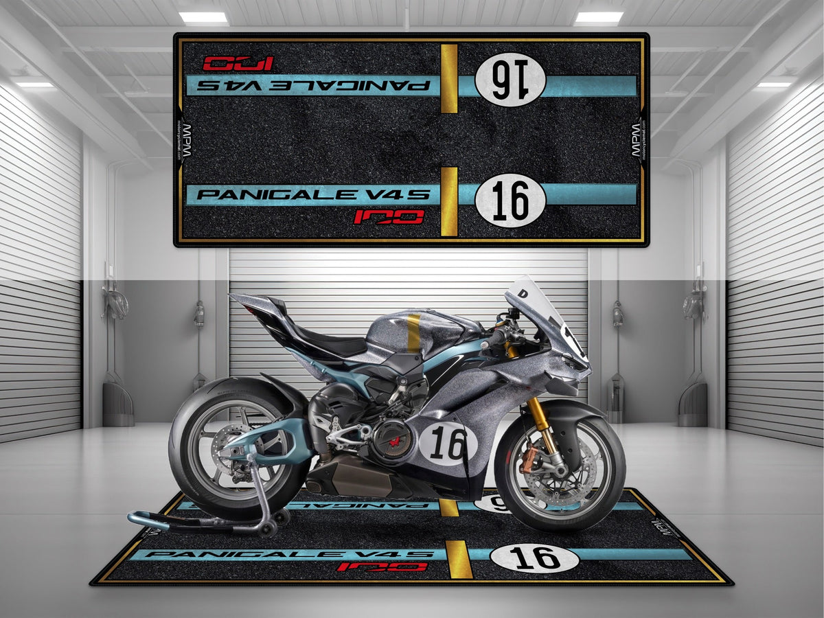 MPM Motorcycle Mat for Ducati Panigale V4 S Collezione 100 - MM4271