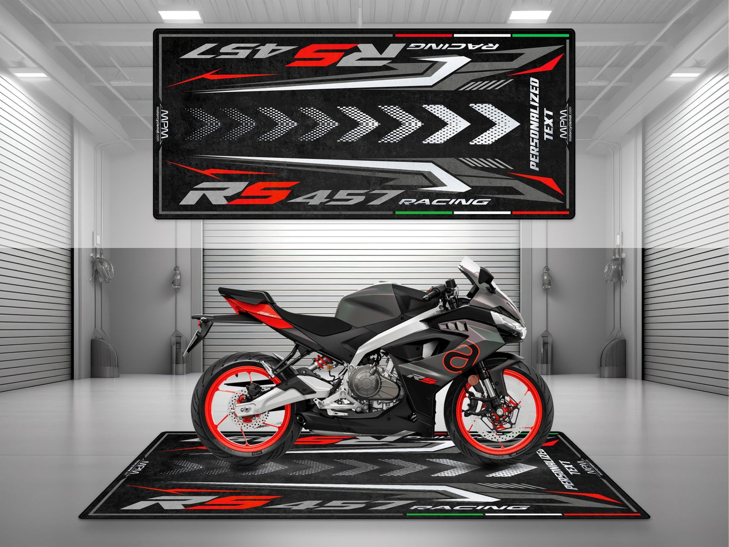 MPM Motorcycle Mat for Aprilia RS 457 - MM4157