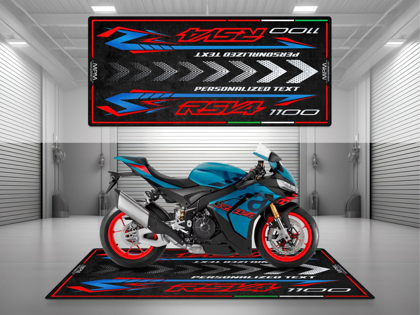 MPM Motorcycle Mat for Aprilia RSV4 1100 - MM4150