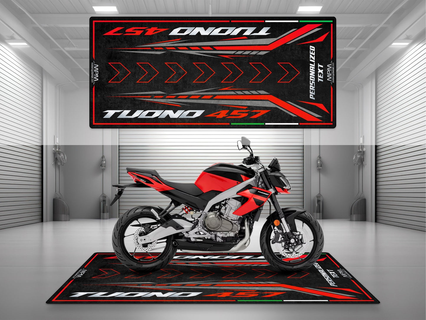 MPM Motorcycle Mat for Aprilia Tuono 457 - MM4158
