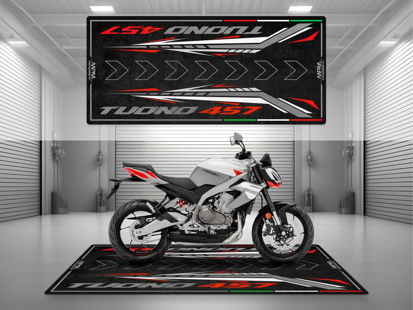 MPM Motorcycle Mat for Aprilia Tuono 457 - MM4158